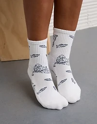 AE Mermaid Cropped Crew Socks 2-Pack