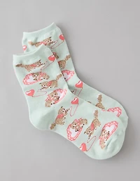 Mi-chaussettes de la Saint-Valentin AE