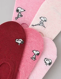 AE Snoopy No-Show Socks 5-Pack