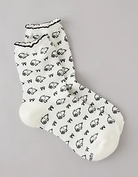 Mi-chaussettes courtes Snoopy AE
