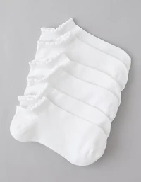 AE Scalloped Ankle Socks 3-Pack