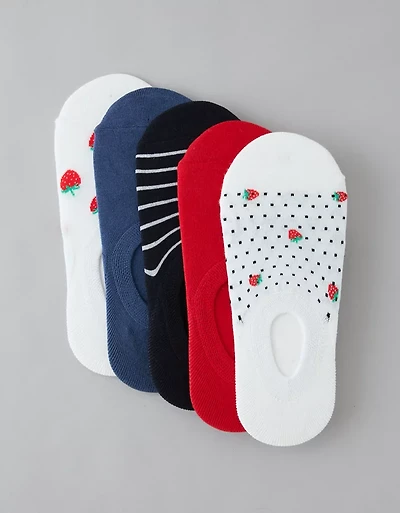 AE No-Show Socks 5-Pack
