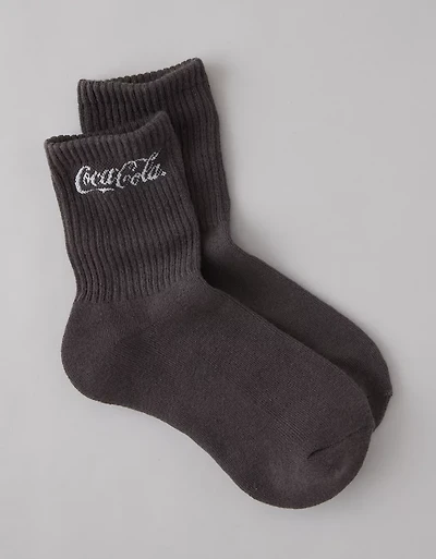 Mi-chaussettes courtes Coca-Cola AE