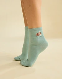 AE Halloween Cropped Crew Socks
