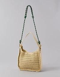 AE Mini Raffia Tote Bag