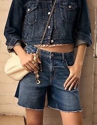 AEO Crochet Crescent Bag