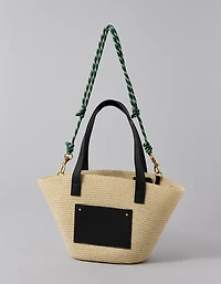 Sac panier tissé AE