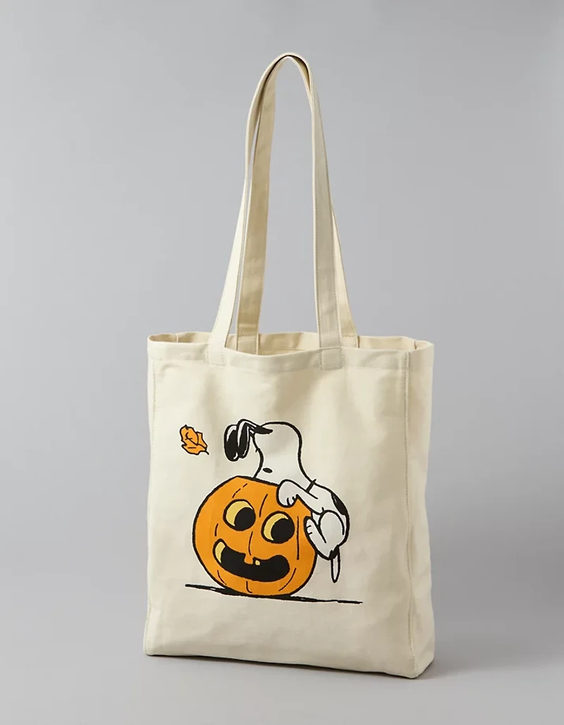 Sac fourre-tout en toile d’Halloween Snoopy AE
