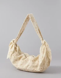 Sac besace souple à œillets AE