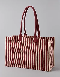 Sac fourre-tout rayé surdimensionné AE