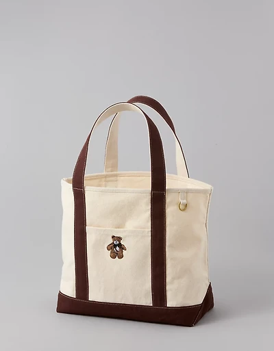 Sac fourre-tout Teddy en toile de coton AE