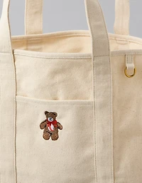 Sac fourre-tout Teddy en toile de coton AE