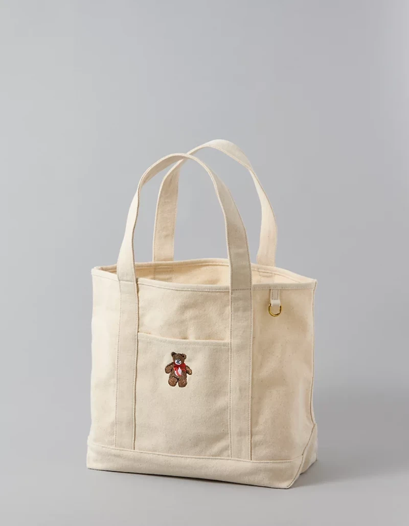 Sac fourre-tout Teddy en toile de coton AE