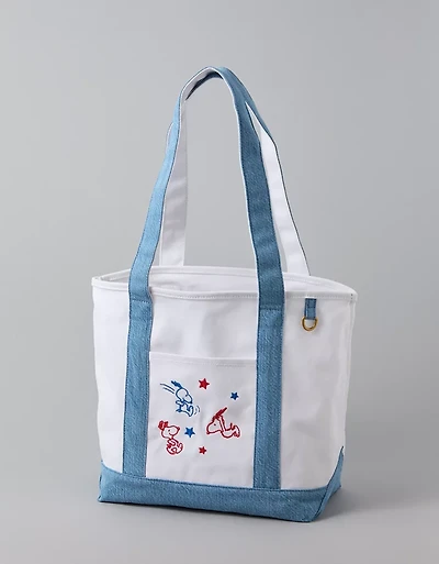 AE Off-Duty 4th of July Snoopy Tote Bag