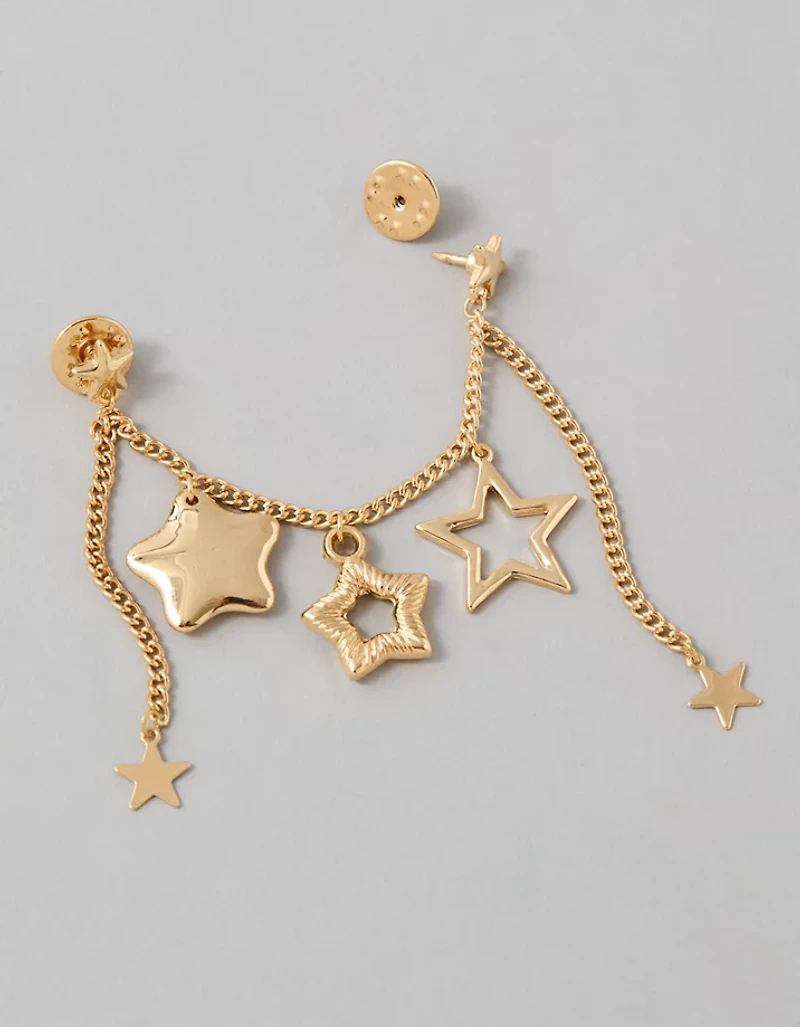 Broche étoile dorée AE