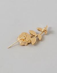 Broche rose AE