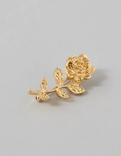 Broche rose AE