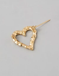 AE Heart Brooch