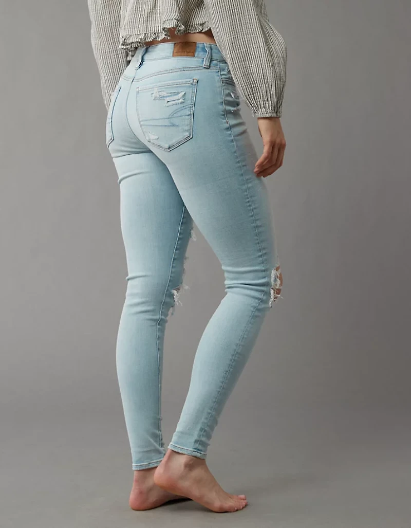 Jegging déchiré à taille basse Next Level AE