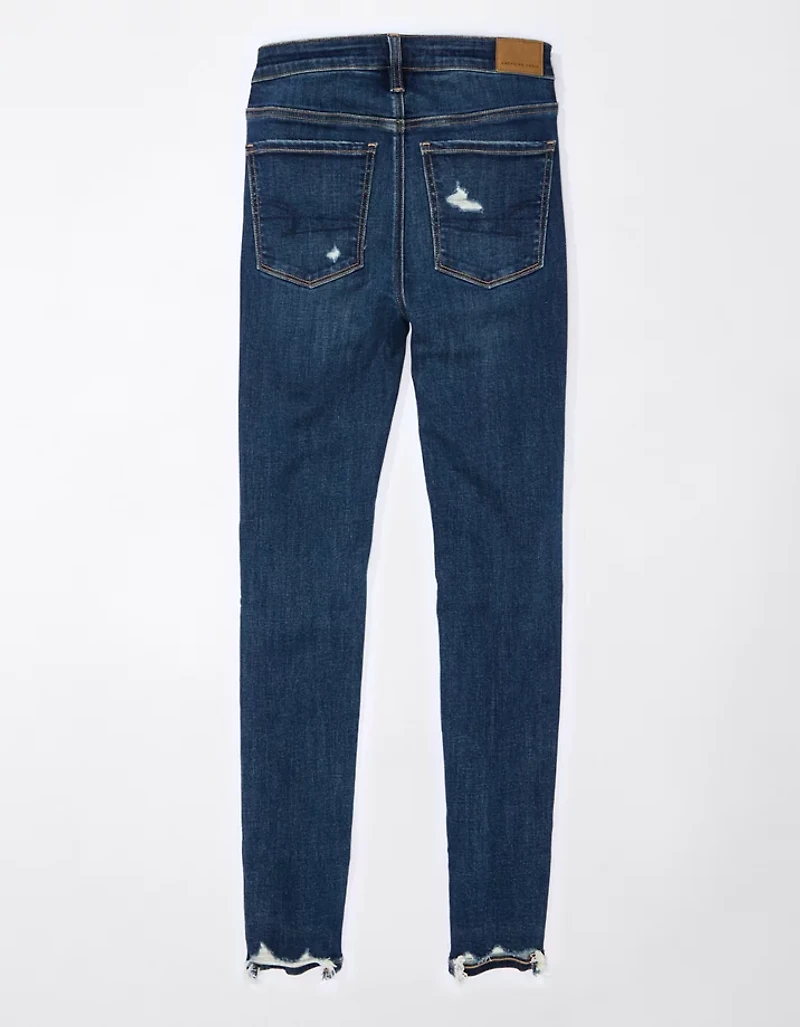 Jegging rapiécé à taille haute Next Level AE