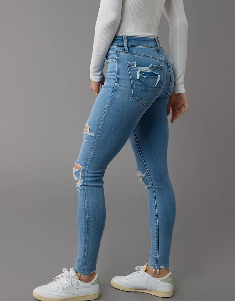 Jegging déchiré à taille haute Next Level AE