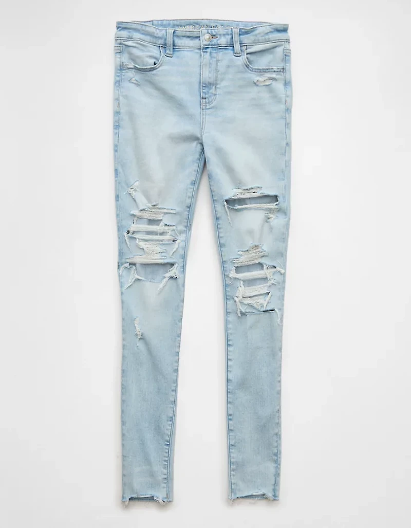 AE Next Level High-Waisted Ripped Jegging