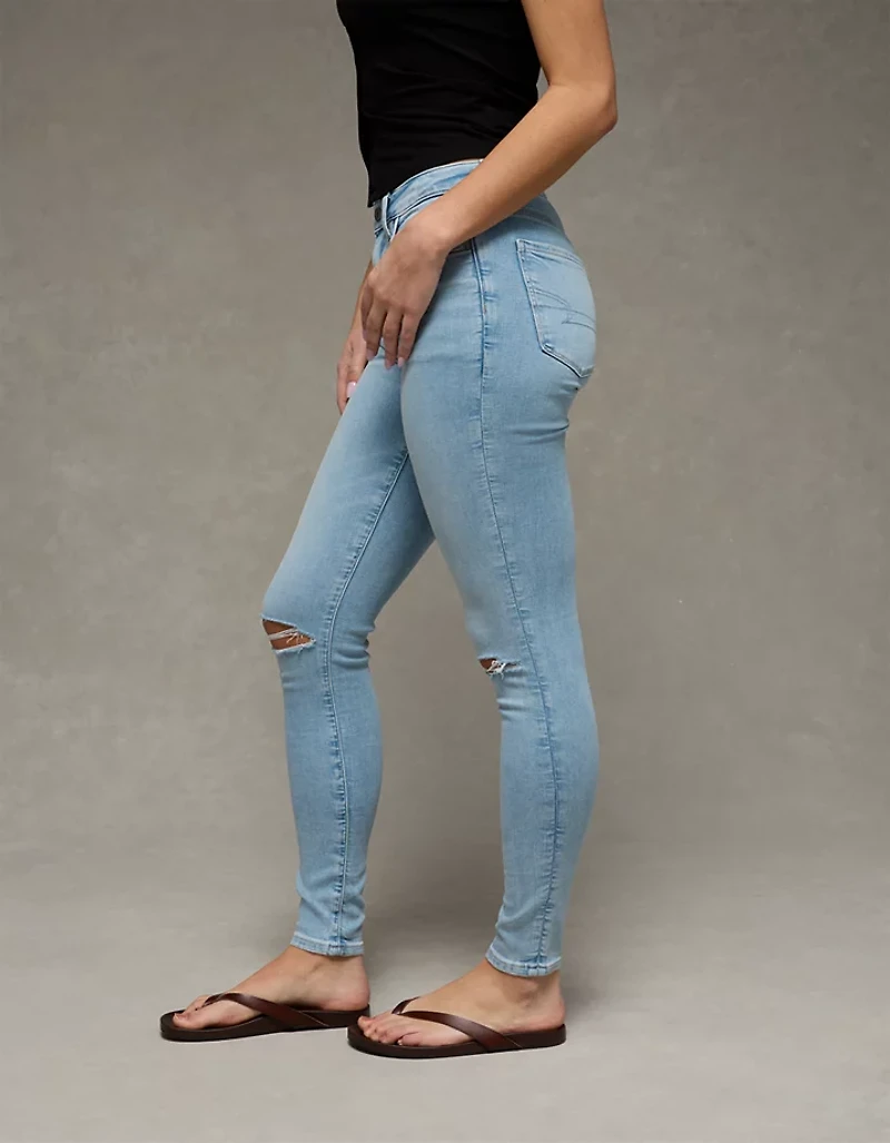 Jegging déchiré à taille haute Next Level AE