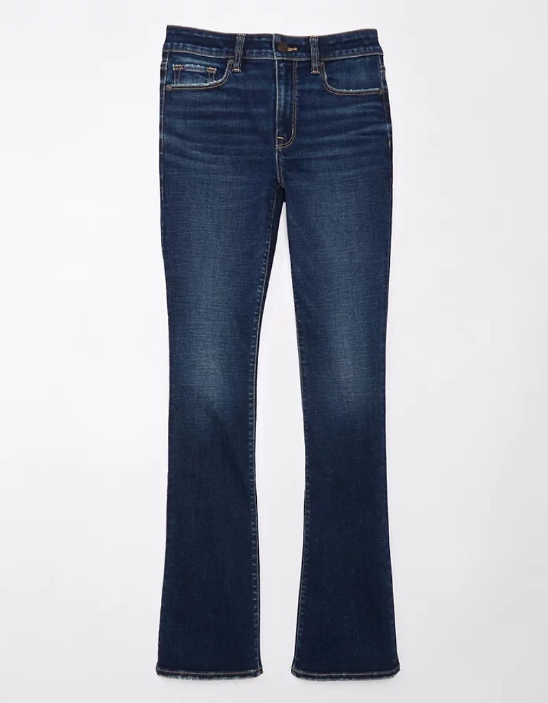 Jean moulant à jambe évasée et taille haute Next Level AE