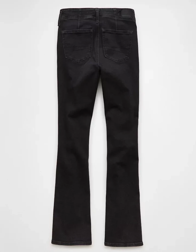 Jean moulant à jambe évasée et taille haute Next Level AE