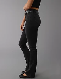Jean moulant à jambe évasée et taille haute Next Level AE