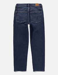AE Stretch Super High-Waisted Ankle Straight Jean