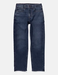 AE Stretch Super High-Waisted Ankle Straight Jean