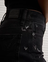 AE Stretch Super High-Waisted Straight Jean