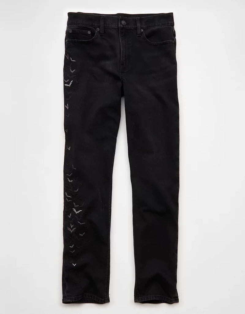 AE Stretch Super High-Waisted Straight Jean