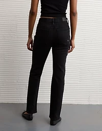 AE Stretch Super High-Waisted Straight Jean