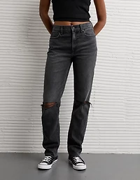 AE Stretch Super High-Waisted Straight Jean