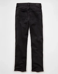 AE Stretch Super High-Waisted Embellished Straight Jean