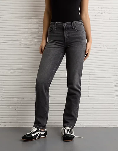 AE High-Waisted Straight Jean