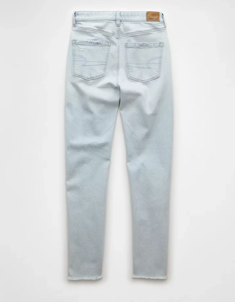 AE Strigid Ripped Mom Jean