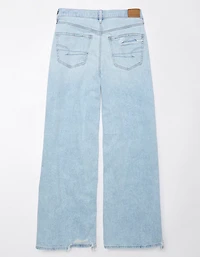 Jean ample à taille très haute et jambe ultralarge déchiré extensible Dreamy Drape AE