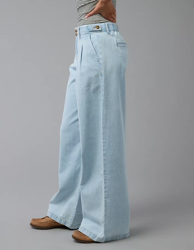 AE Strigid High-Waisted Wide-Leg Trouser Jean