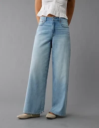 AE Strigid Super High-Waisted Ultra Wide-Leg Jean