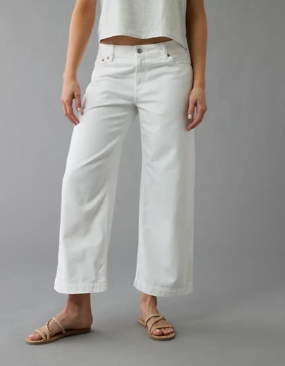AE Dreamy Drape Strigid Low-Rise Baggy Wide-Leg Crop Jean