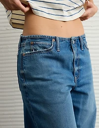 AE Dreamy Drape Strigid Low-Rise Baggy Wide-Leg Jean