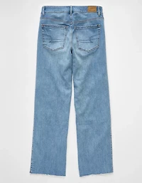 AE Dreamy Drape Stretch Patchwork Low-Rise Baggy Wide-Leg Jean