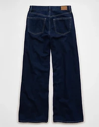AE Dreamy Drapey Stretch Super High-Waisted Baggy Wide-Leg Jean