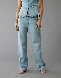 AE Strigid Low-Rise Baggy Straight Jean