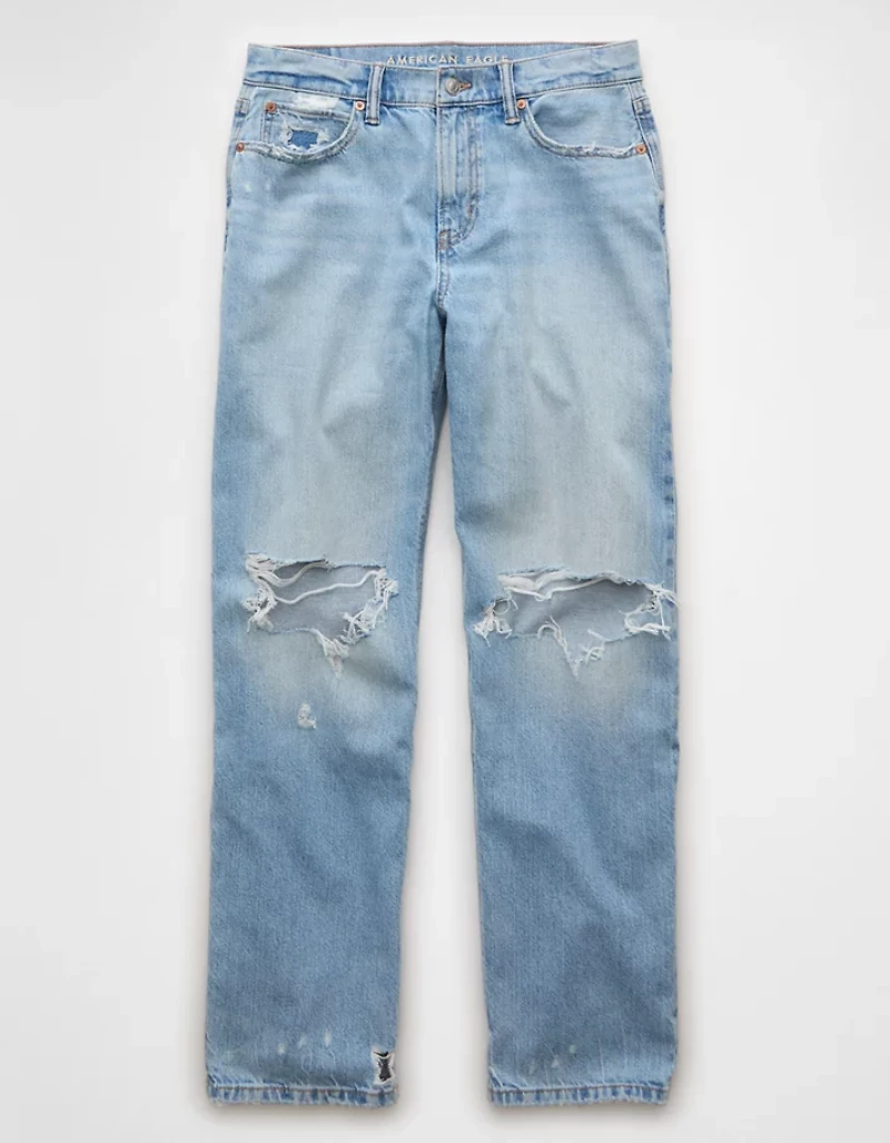 AE Strigid Ripped Low-Rise Ex-Boyfriend Jean