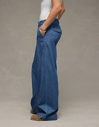 Pantalon à jambe large ample AE