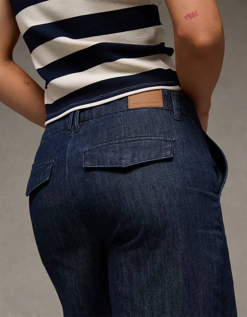 Pantalon à jambe large ample AE